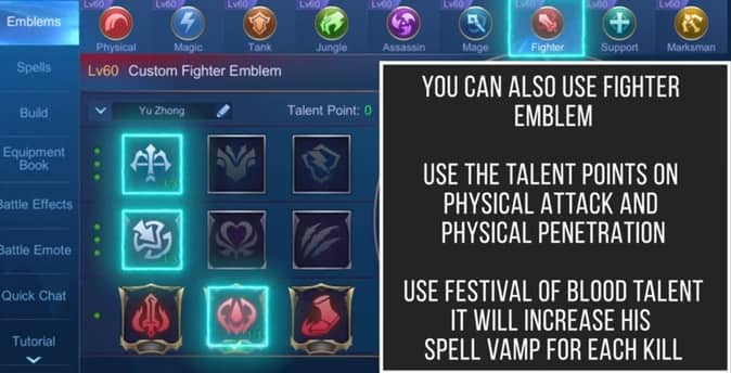 YOU CAN ALSO USE FIGHTER EMBLEM