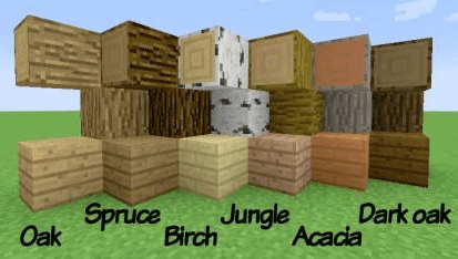 Minecraft wood