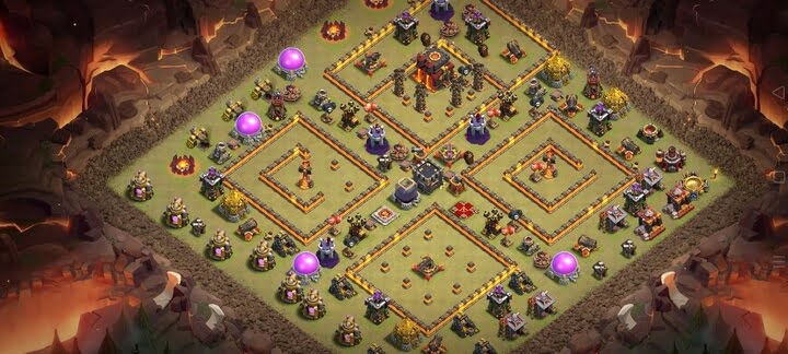 Clash of clans TH10 base layout