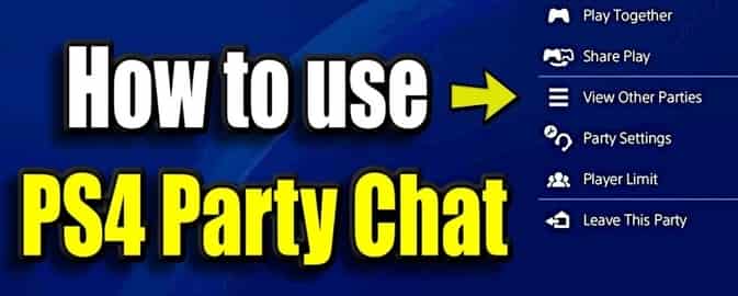 How to join a PS4 party on PC