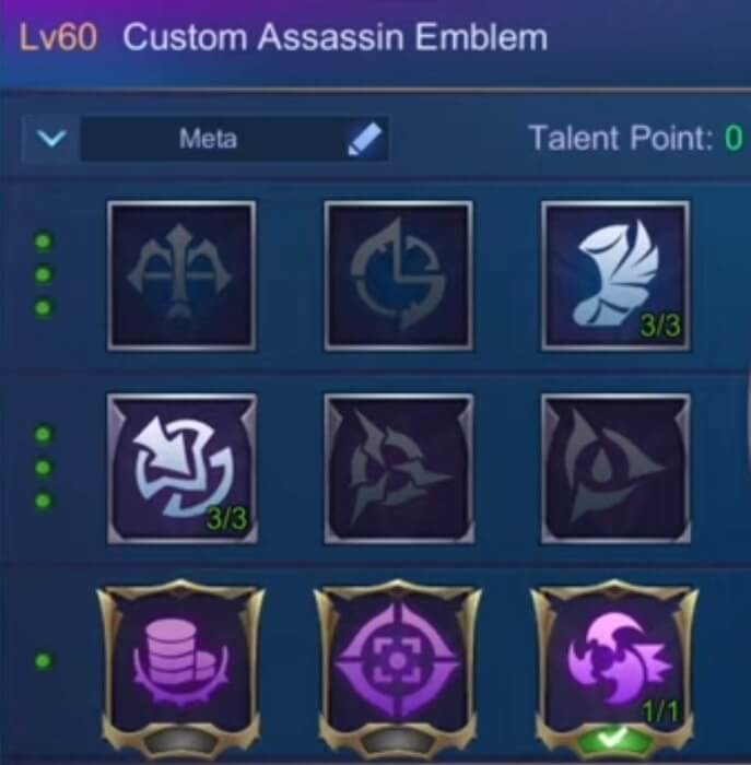 Miya Assassin Emblem