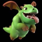 Clash of Clans th 9 baby dragon