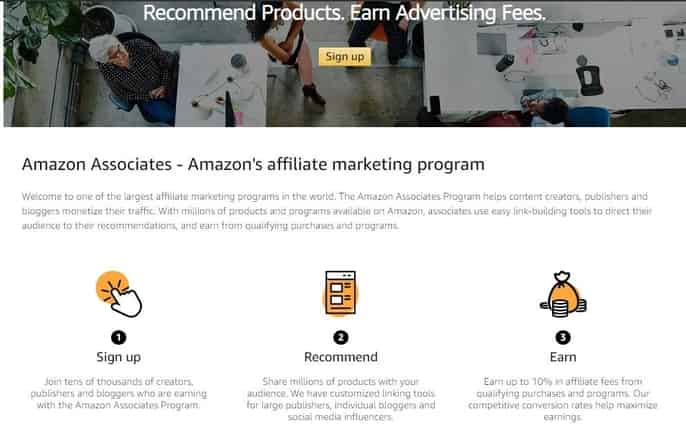Amazon Share affiliate links
