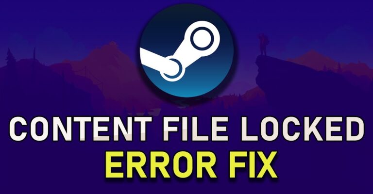 Best Easiest Way to Fixed Steam Content File Locked Error 2021